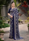 Shabnam Vol 21 By Kashvi Dull Moss Printed Daily Wear Saree Wholesalers In Surat